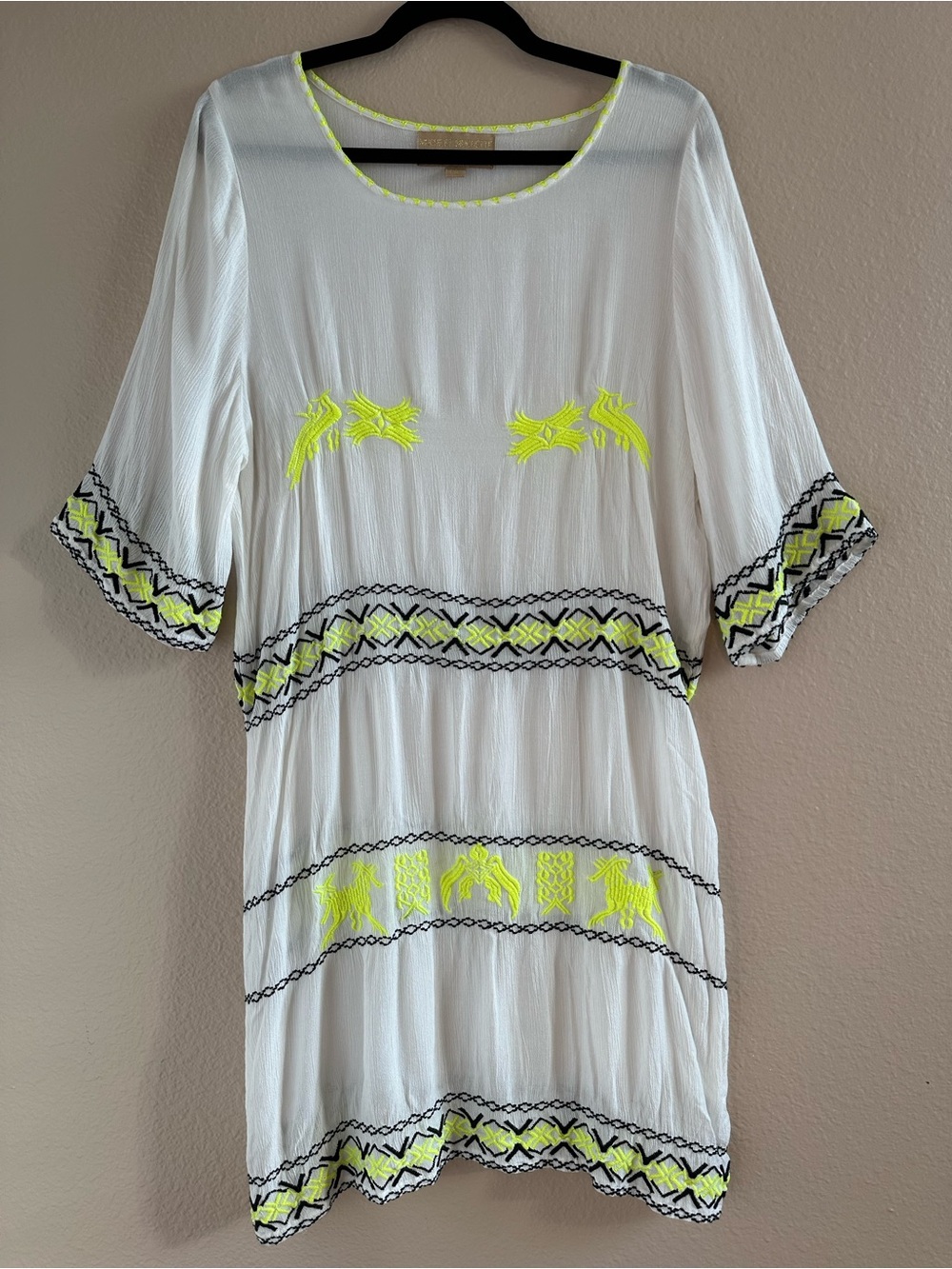 Muche Et Muchette Embroidered Boho Swim Coverup